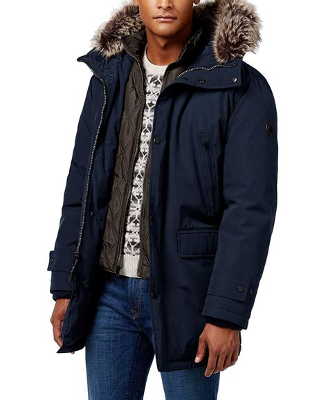 michael kors winter jacket men's